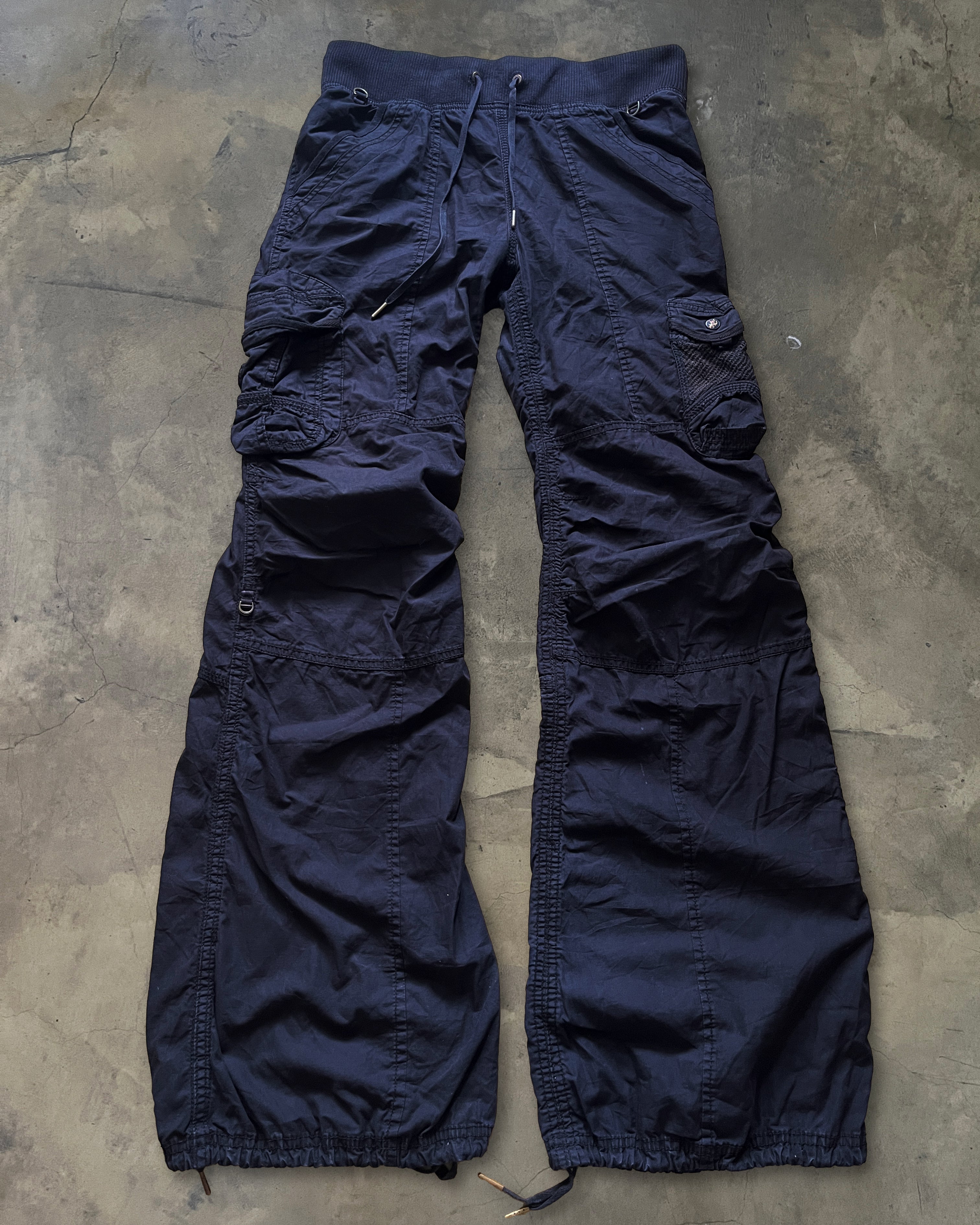 G.O.A BLACK CARGO PANTS – glam archive