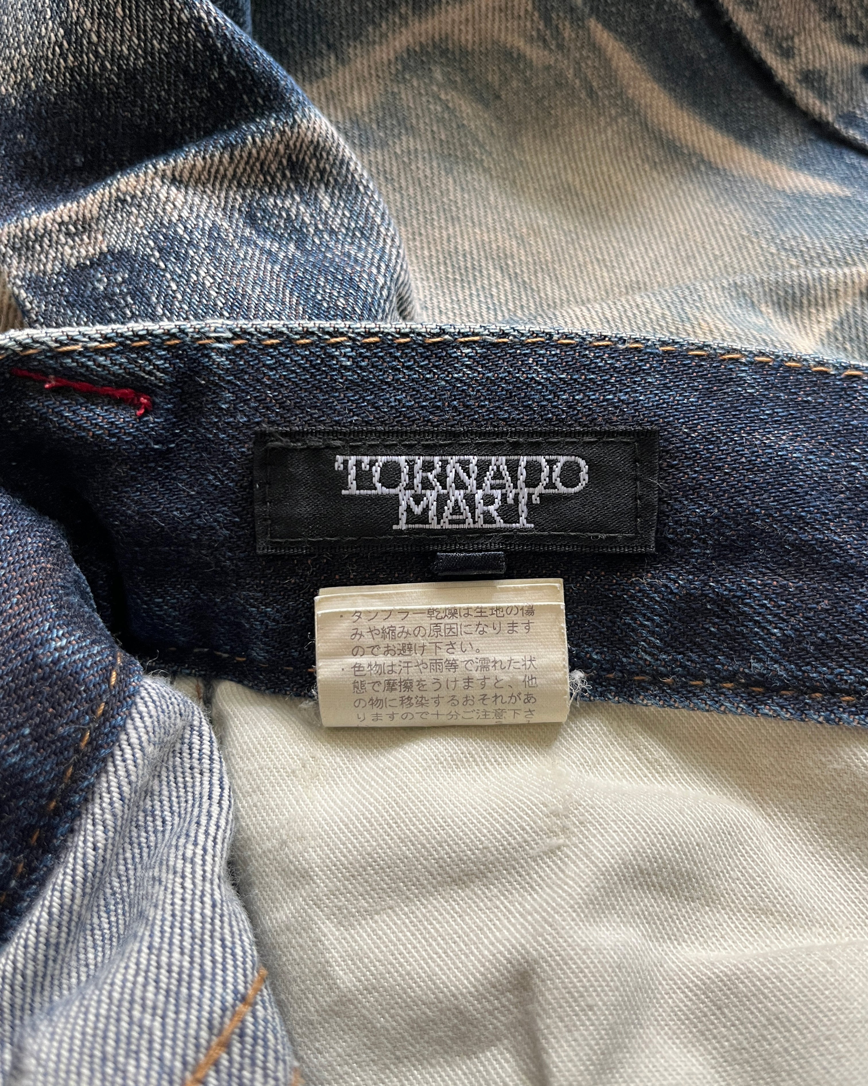 TORNADO MART ACID WASH DENIM – glam archive