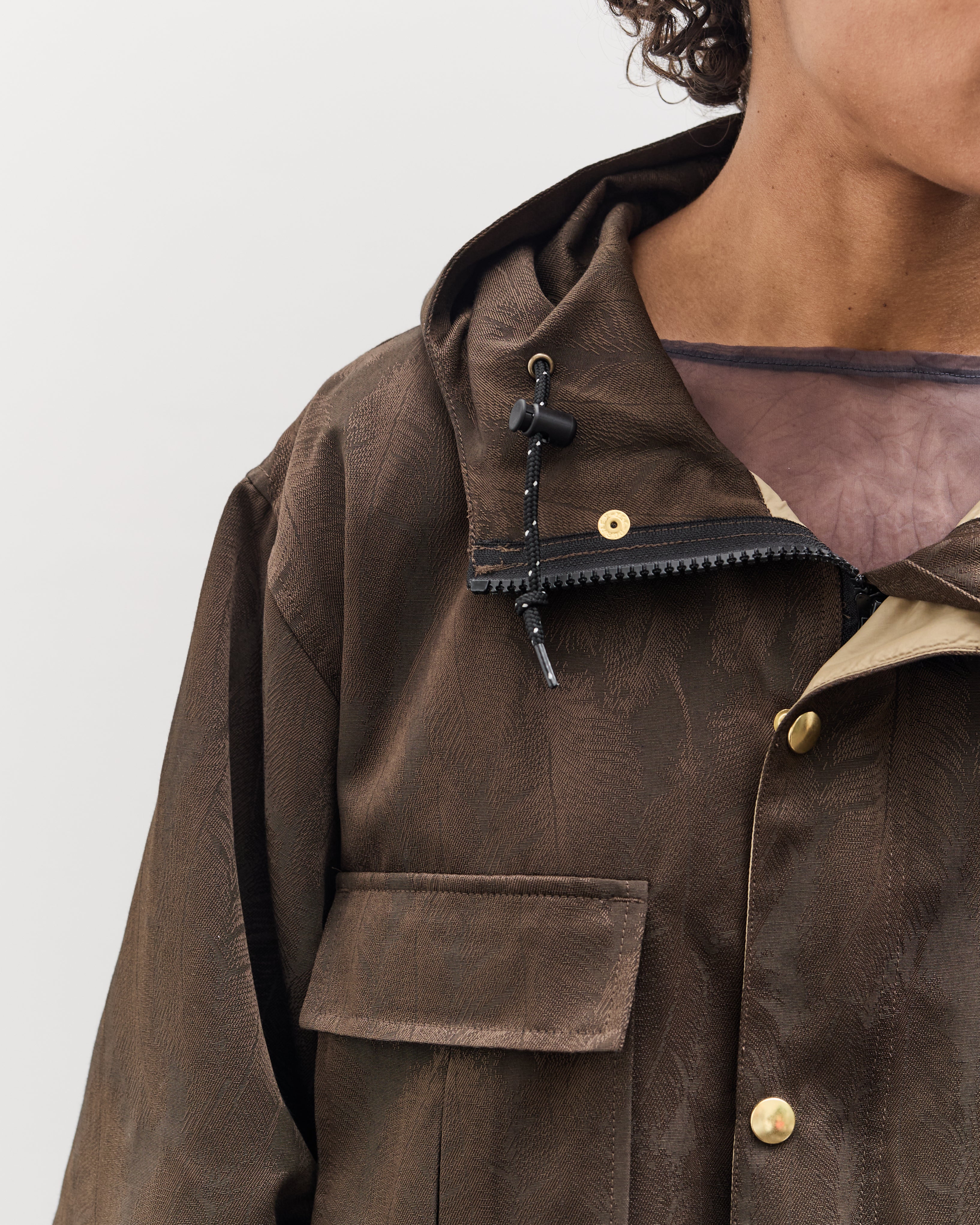 Kapital 60/40 Cloth MAGPIE Mountain Parka, Dark Brown – Glasswing