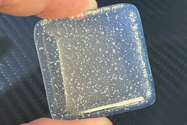 泡だらけ!?のフュージング用ガラスを使ってみる｜ブルズアイ1101クリア