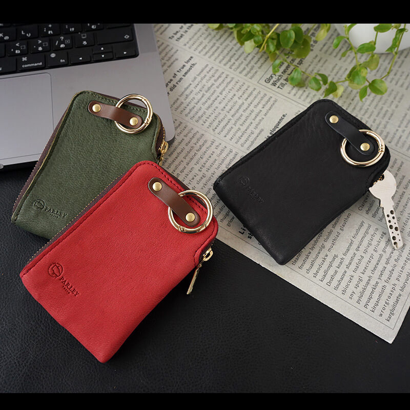 鹿革】 PARLEY L字スマートキーケース FE-73 パーリィー エルクレザー