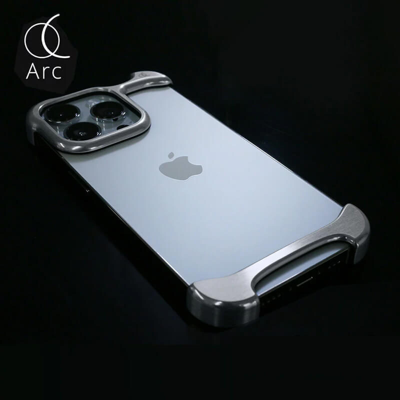 Arc Pulse アルミバンパー シルバー』 iPhone14ProMax / iPhone14Pro