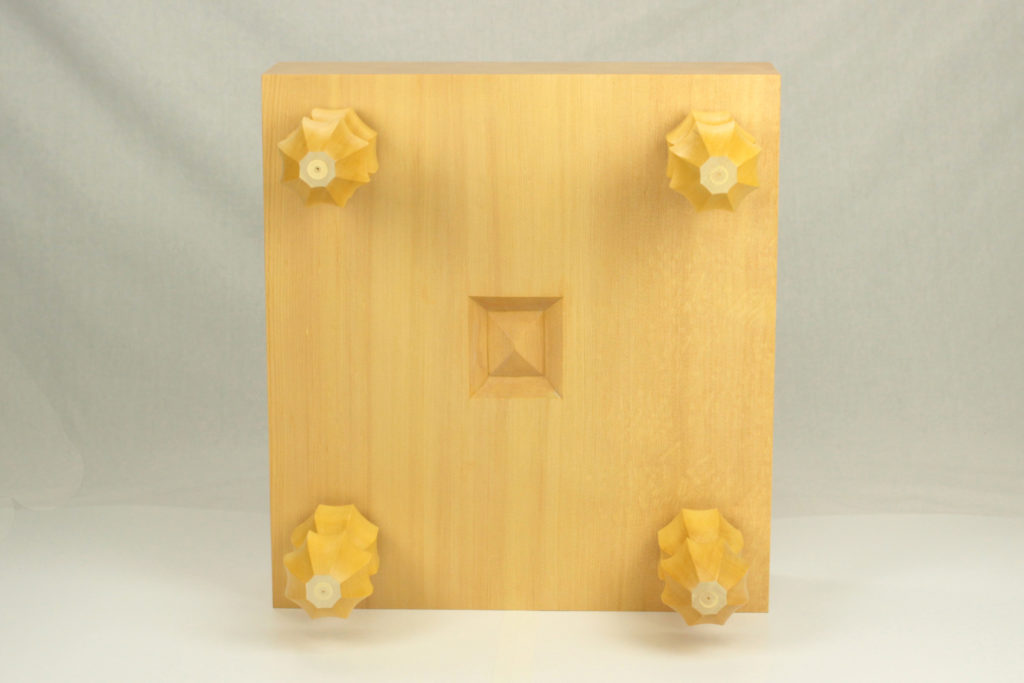 新榧碁盤40号柾目 脚付