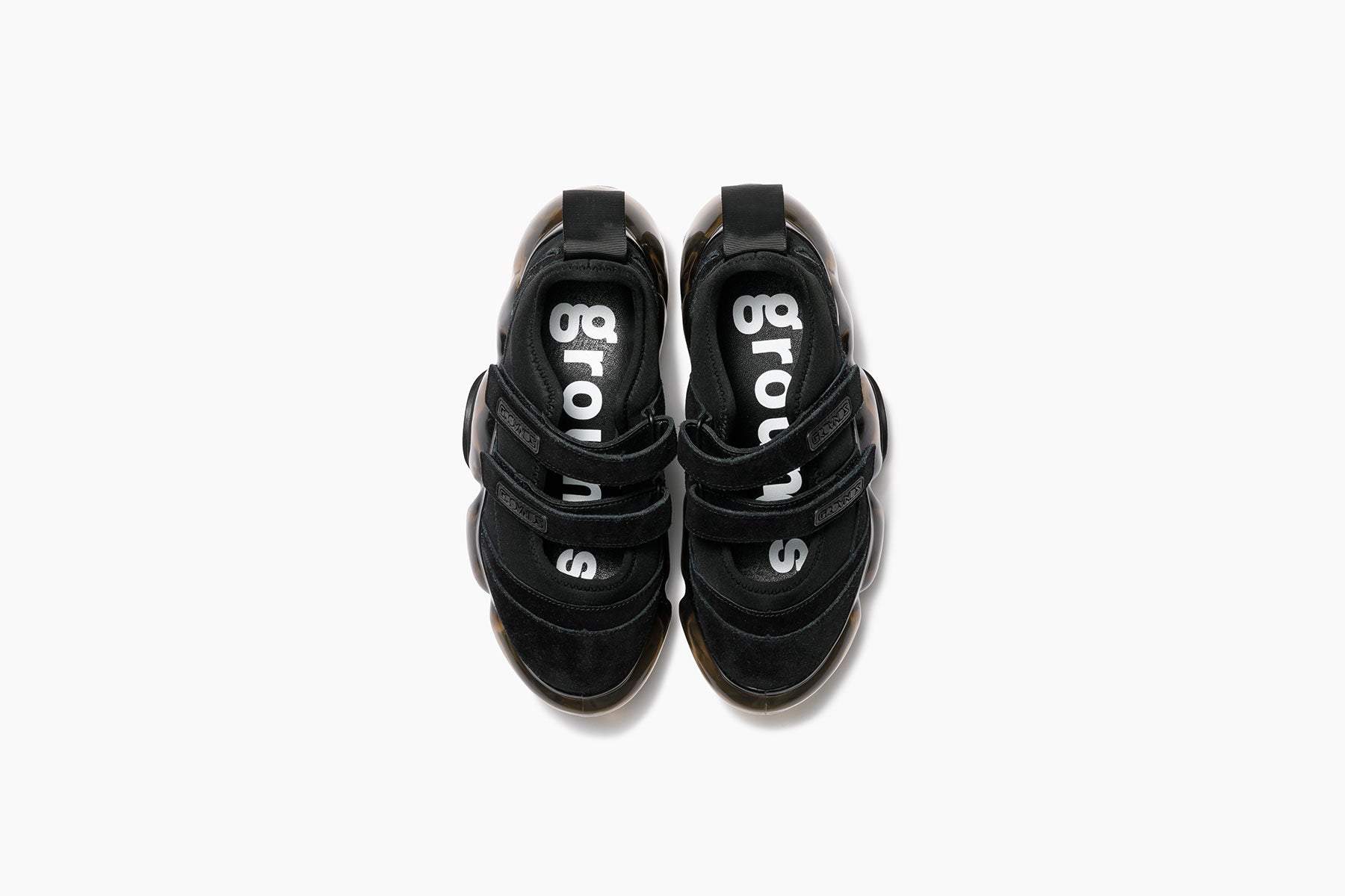 MOOPIE MARY JANE DOUBLE - BLACK / BLACK (ムーピー メリージェーン