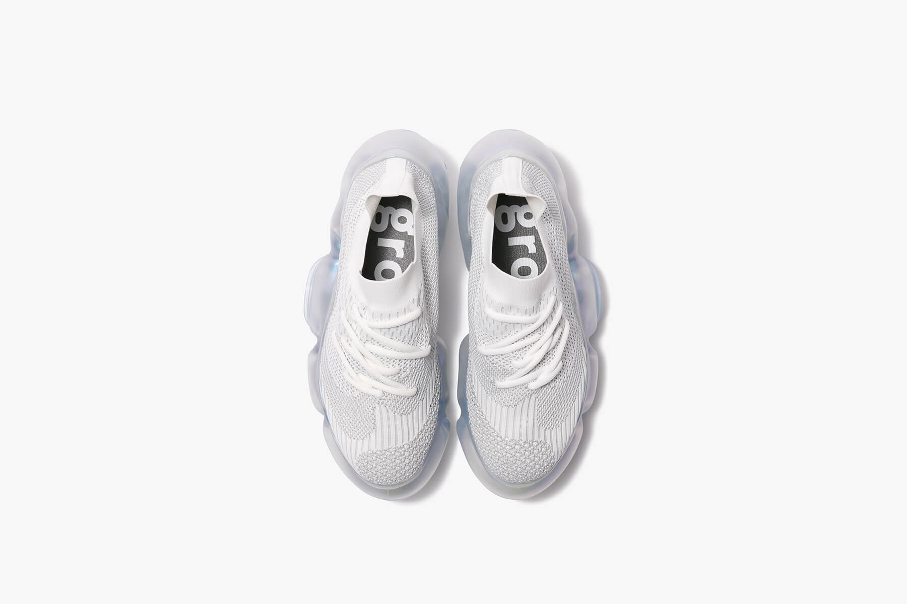 MOOPIE AURORA - WHITE GRAY / ICEGRAY (ムーピー オーロラ ホワイト