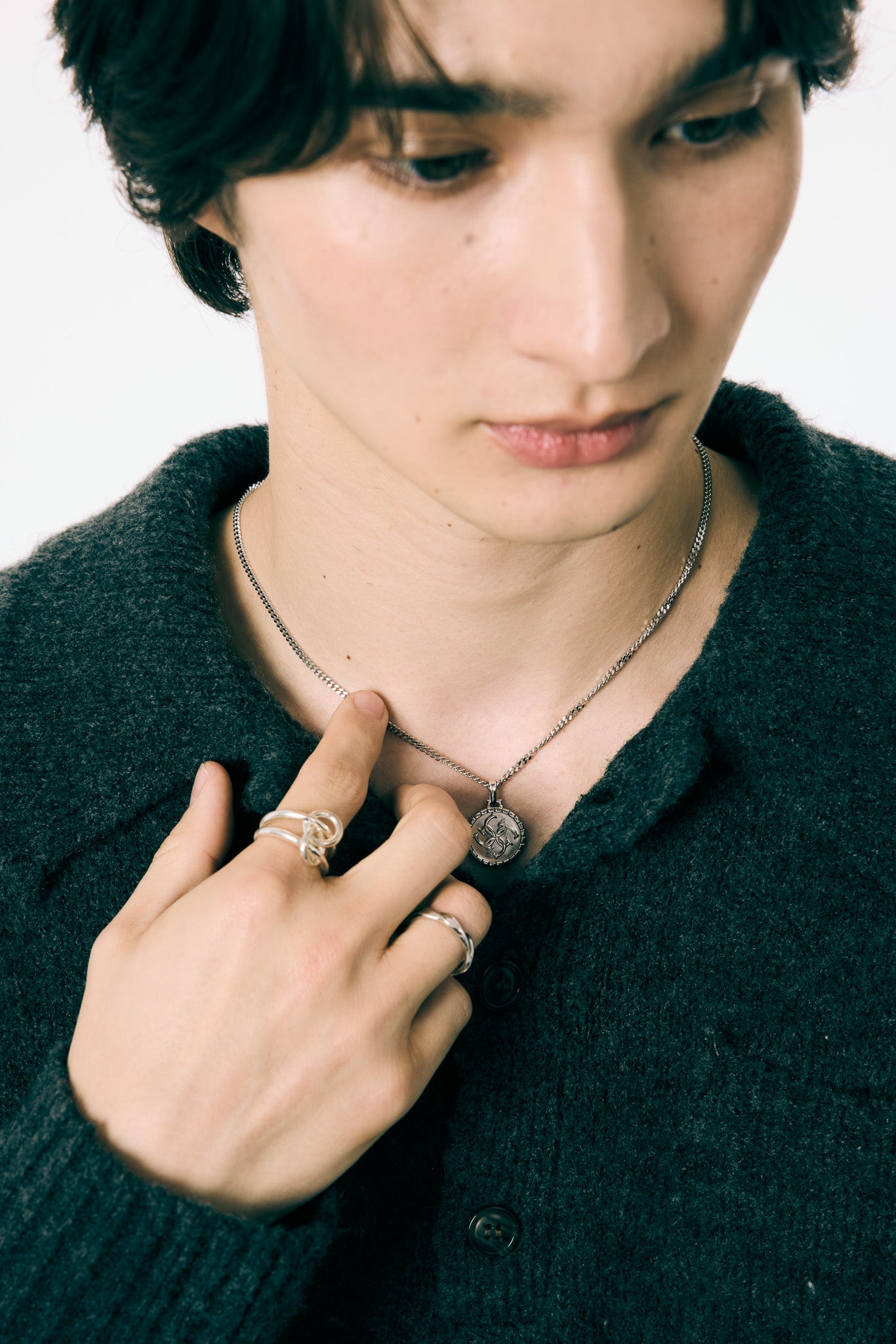 Cross Coin necklace【在庫わずか】 – GRAiL