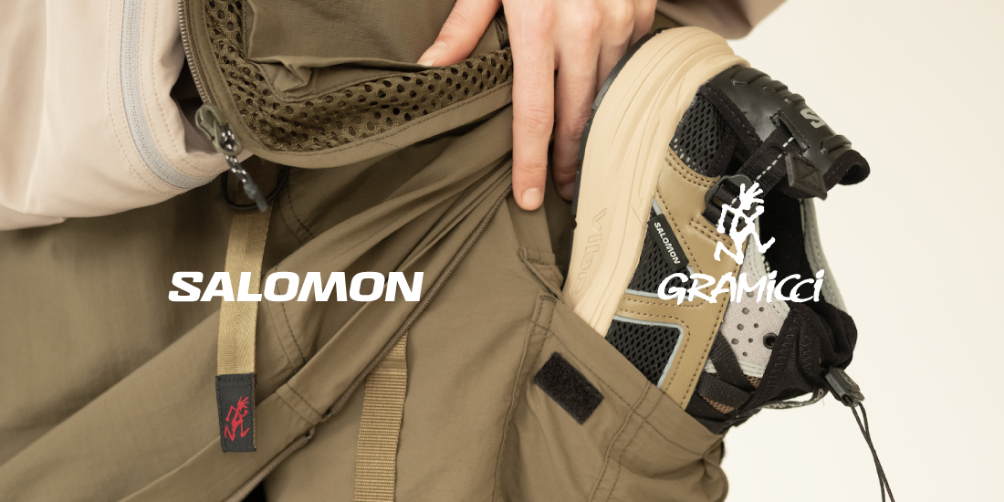 Gramicci×SALOMON「TECHSONIC FOR GRAMICCI」発売。 | GRAMICCI