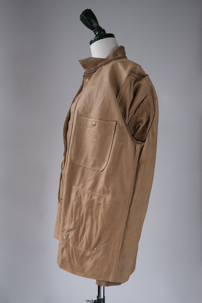 LYNCH SILVERSMITH WELDER JKT SUEDE CAMEL – grandguignol
