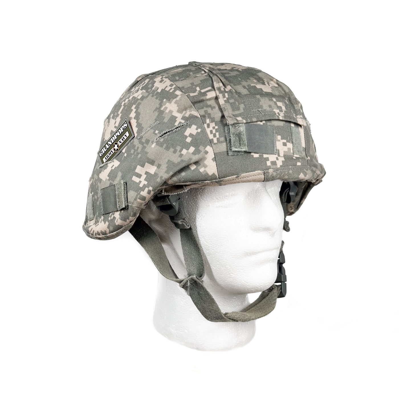 U.S. Army ACU Digital ACH Helmet Cover USED – GRANDPOPSARMYNAVY