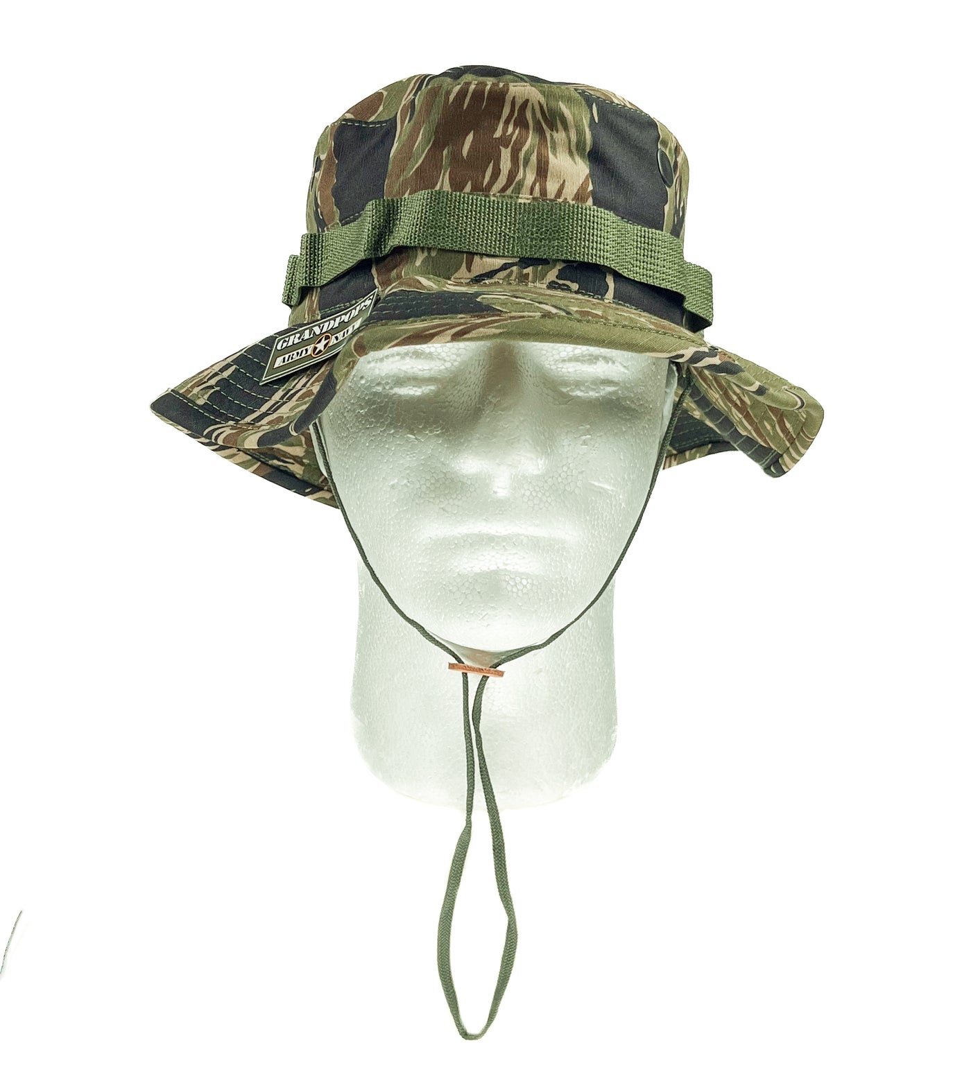 Vietnam Tiger Stripe Jungle Hat Rip-Stop Made In USA