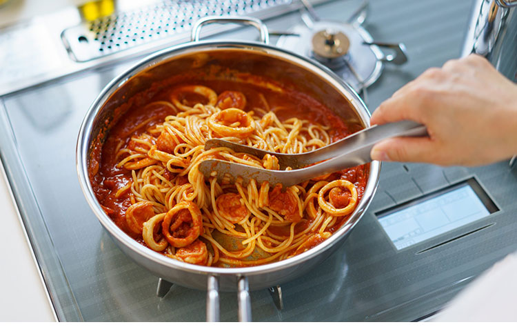 ジオ・プロダクト 日本製 ソテーパン 25cm GEO-25ST ガス火・IH対応