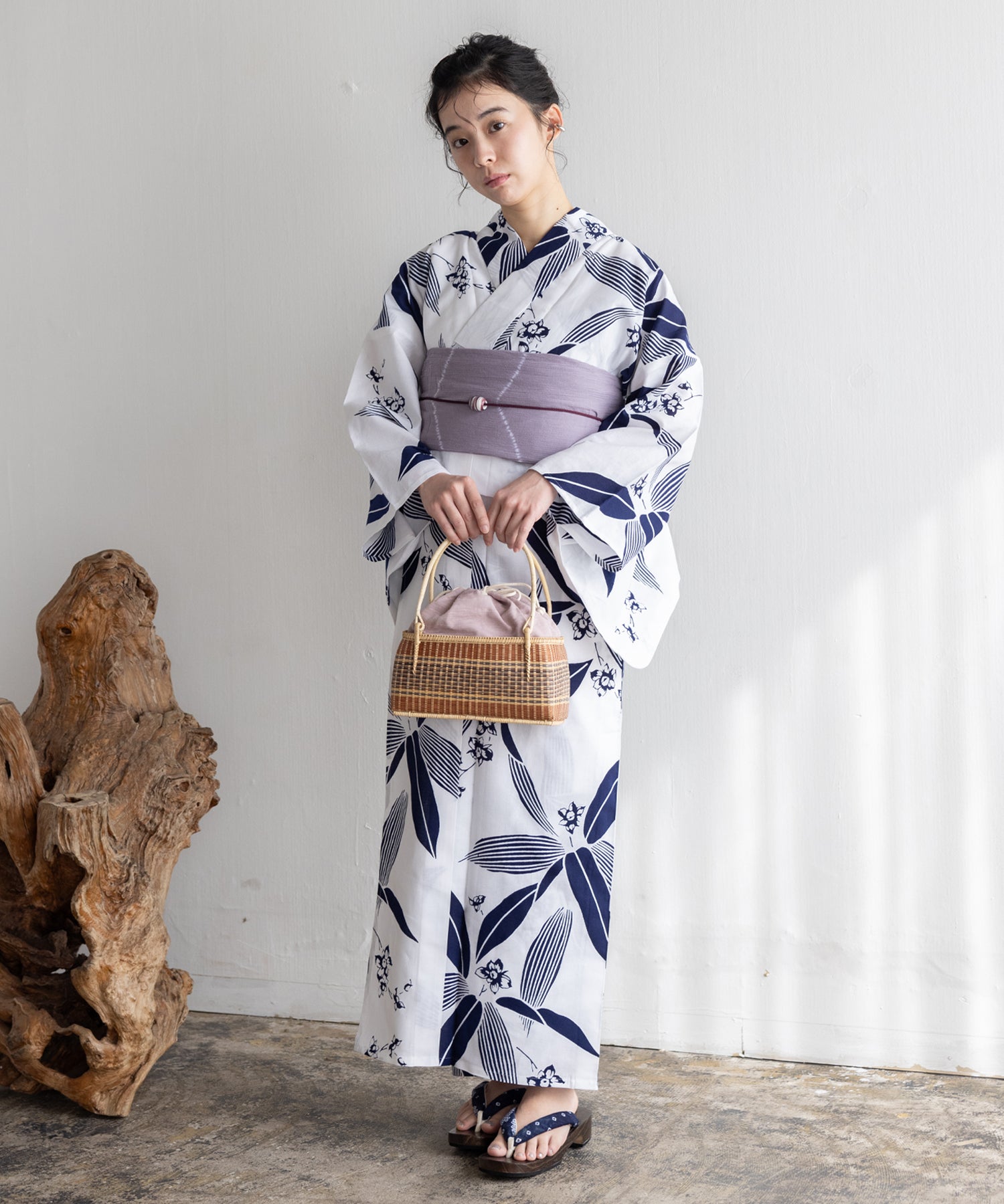 二橋染工場】注染こだわり浴衣2点セット by yukatakan grace – ゆかた
