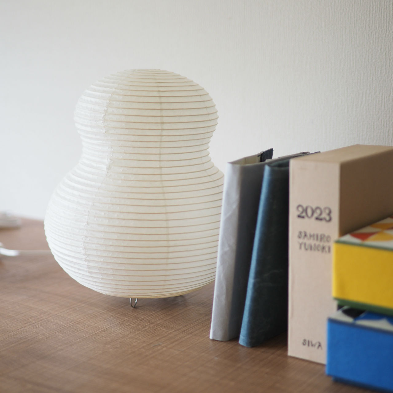 内田繁デザイン 和紙照明 paper moon 02 ひょうたん｜おしゃれな和