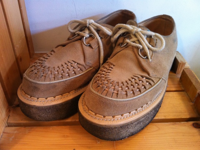 24944-342】GEORGE COX 3588 （ベージュ） USED - GREEN LIGHT 高円寺