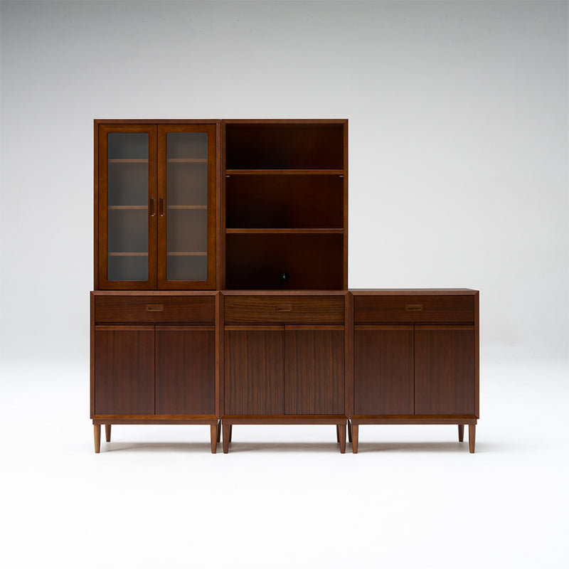 カリモク60【正規販売店】 ガラストップキャビネット | 北欧家具 北欧