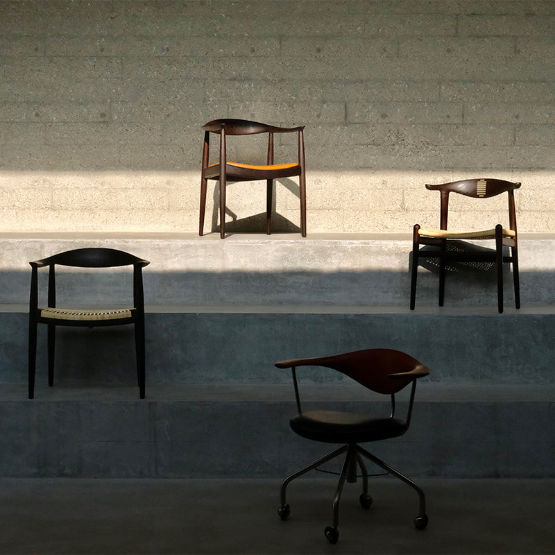 数量限定】 PP502 Swivel Chair Wenge(ウェンジ) | Hans. J. Wegner