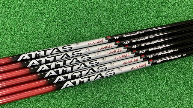 ATTAS 新章の夜明け！ USTマミヤがゴルフシャフト『ATTAS RX SUNRISE
