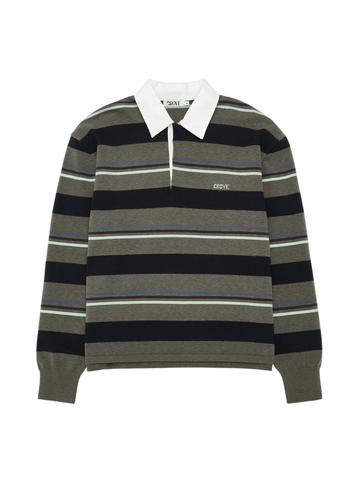 MIA STRIPE COLLAR KNIT – GRVR