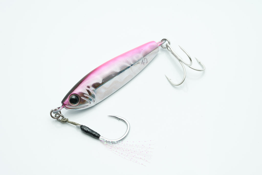 Zeake F-Sardine Shore Casting Model with Assist and Treble Hook