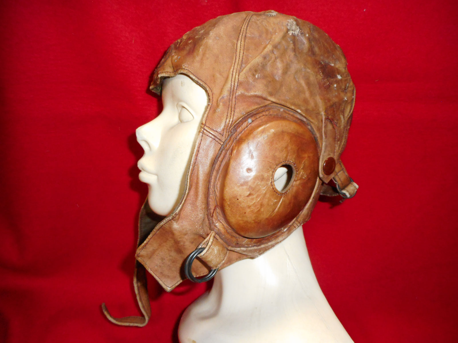 日本陸軍航空頭巾（飛行帽） | 軍装奉行-日本陸軍 軍服 装備