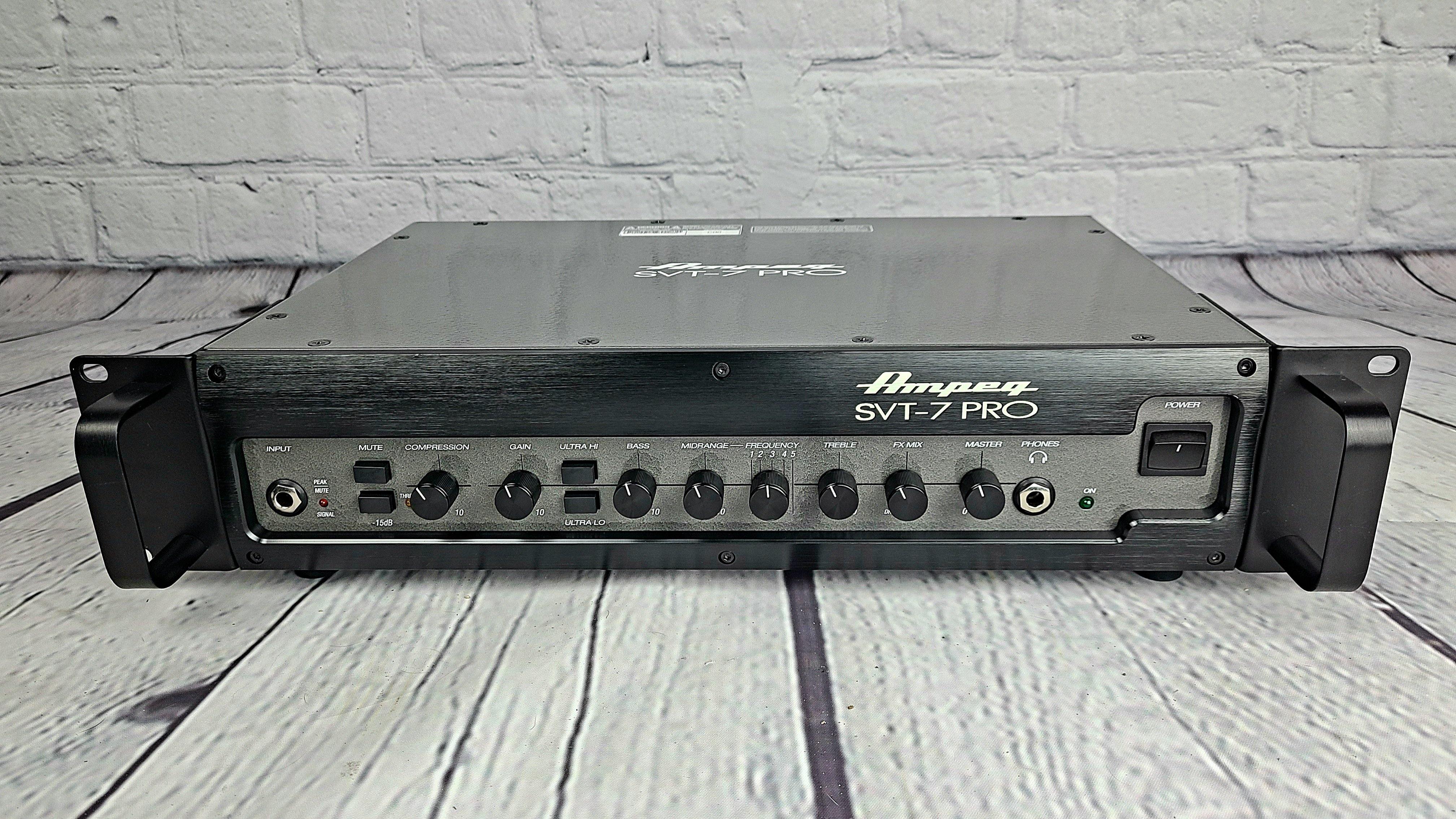 Ampeg SVT-7PRO Bass Amplifier Head 1000w Class-D – Guitar Brando
