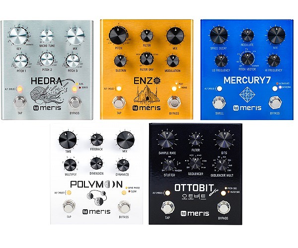 エフェクター】-meris-3ボイスピッチシフター”HEDRA”を始め、米国