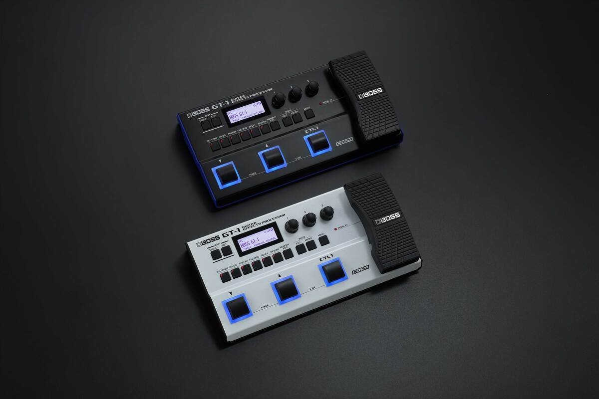 BOSSより DS-1, GT-1, ME-90 のホワイトカラーモデルが限定商品として