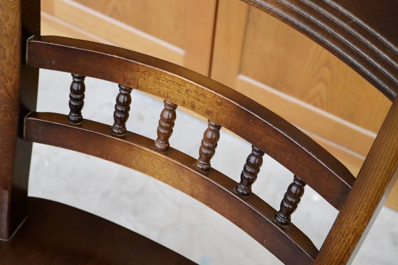 GMHS595B○飛騨産業 / HIDA ダイニングチェア 椅子 アームレスチェア