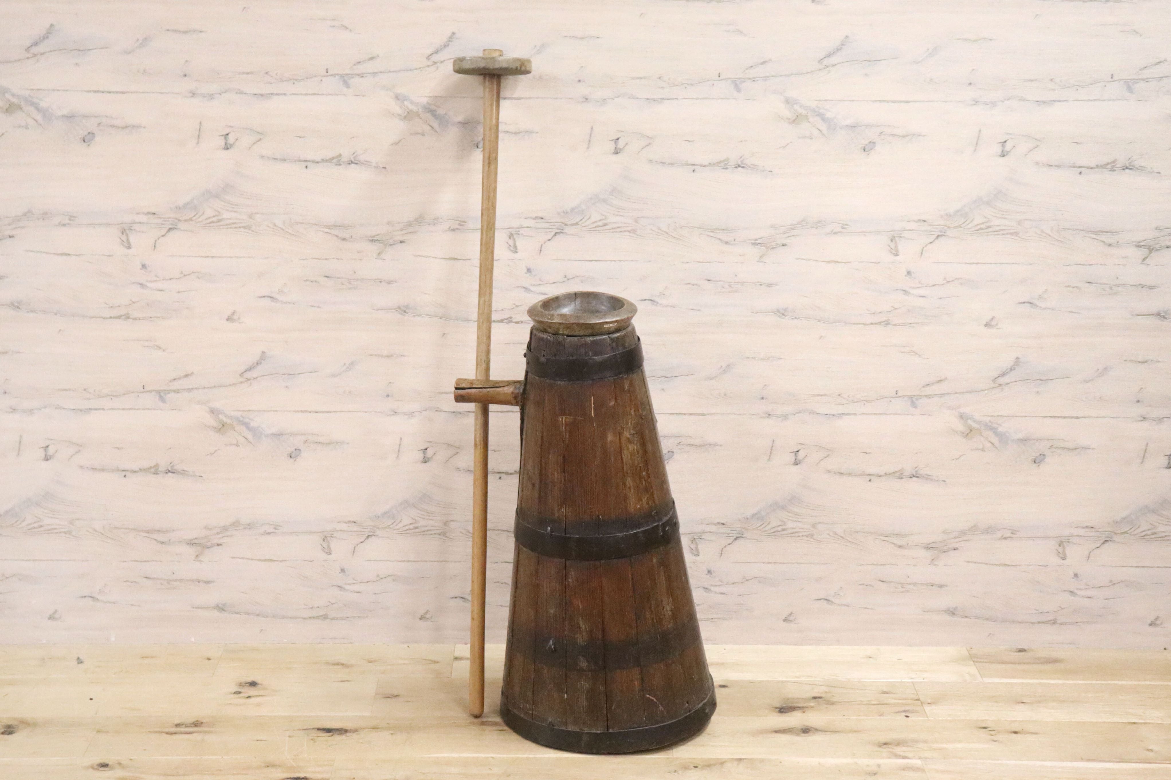 GMFH386○フランス アンティーク バターチャーン バターメーカー