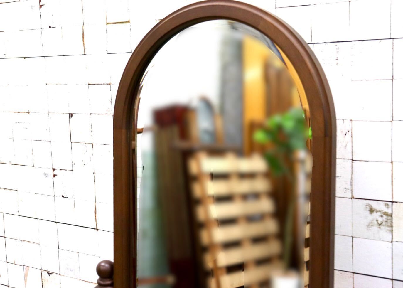 GMGS136○maruni / マルニ 地中海 スタンドミラー 全身鏡 姿見