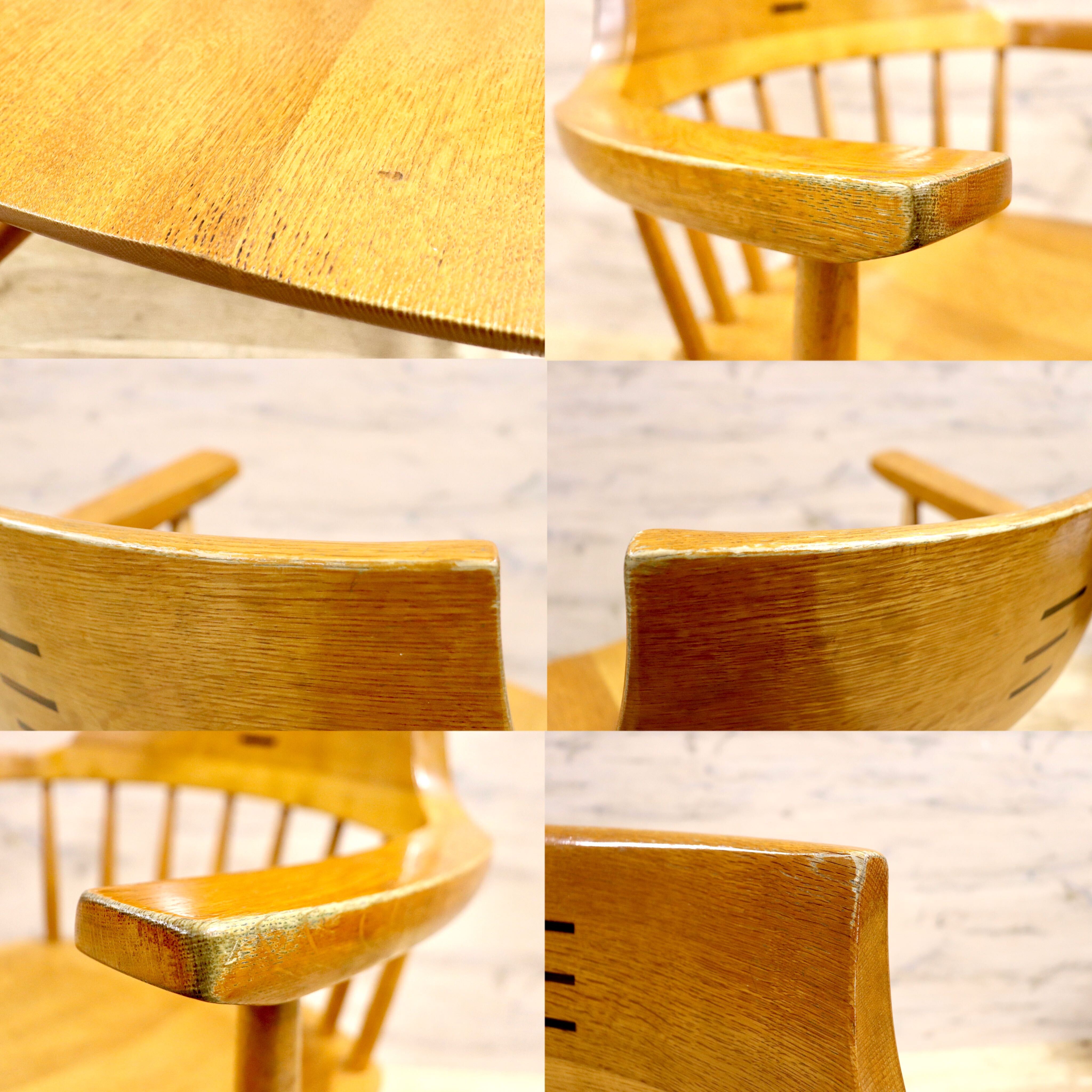 GMHK594B○柏木工 / KASHIWA ダイニングチェア アームチェア