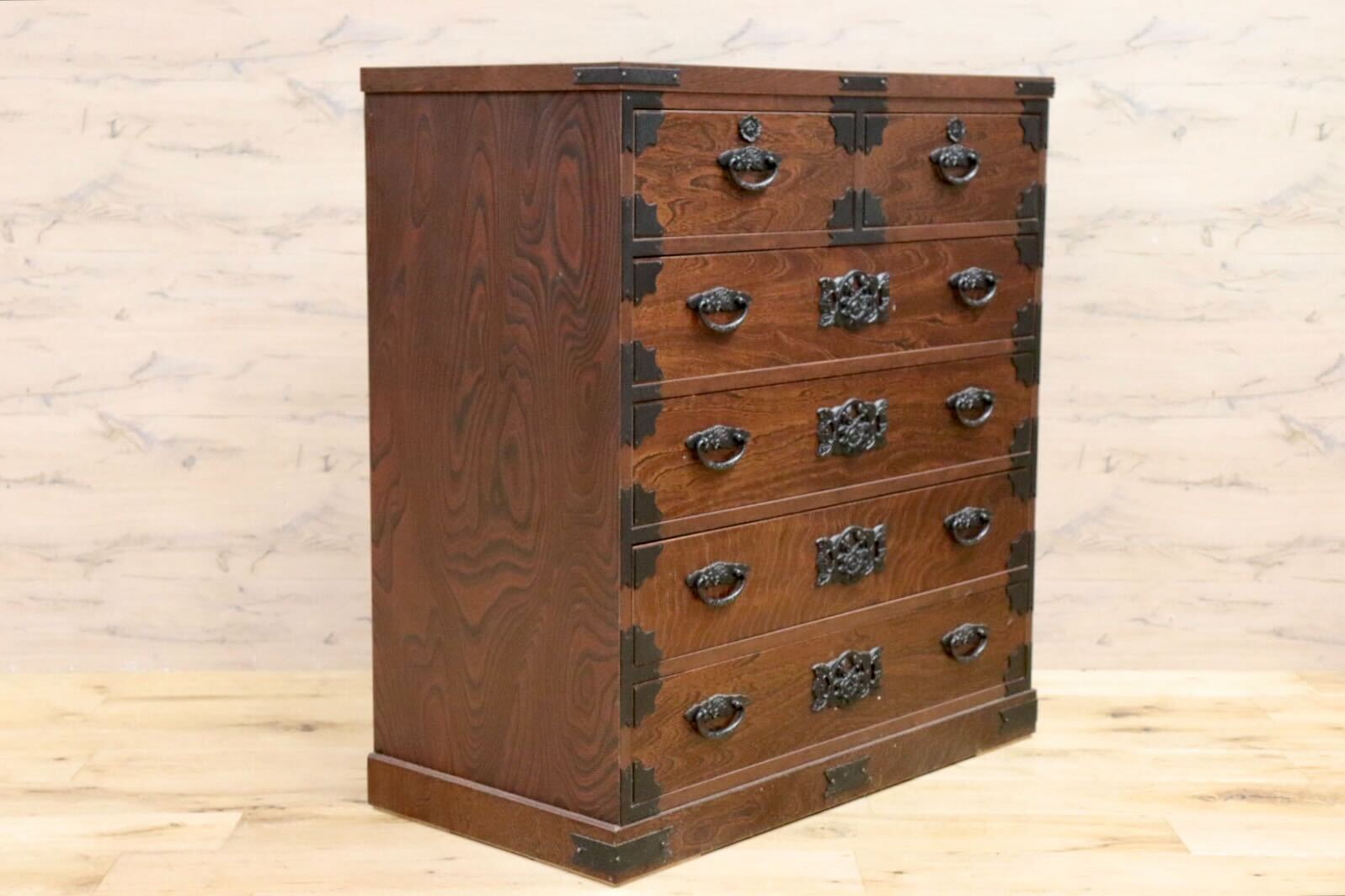 GMHH273B○時代箪笥 整理箪笥 民芸箪笥 伝統工芸 チェスト 和箪笥 和