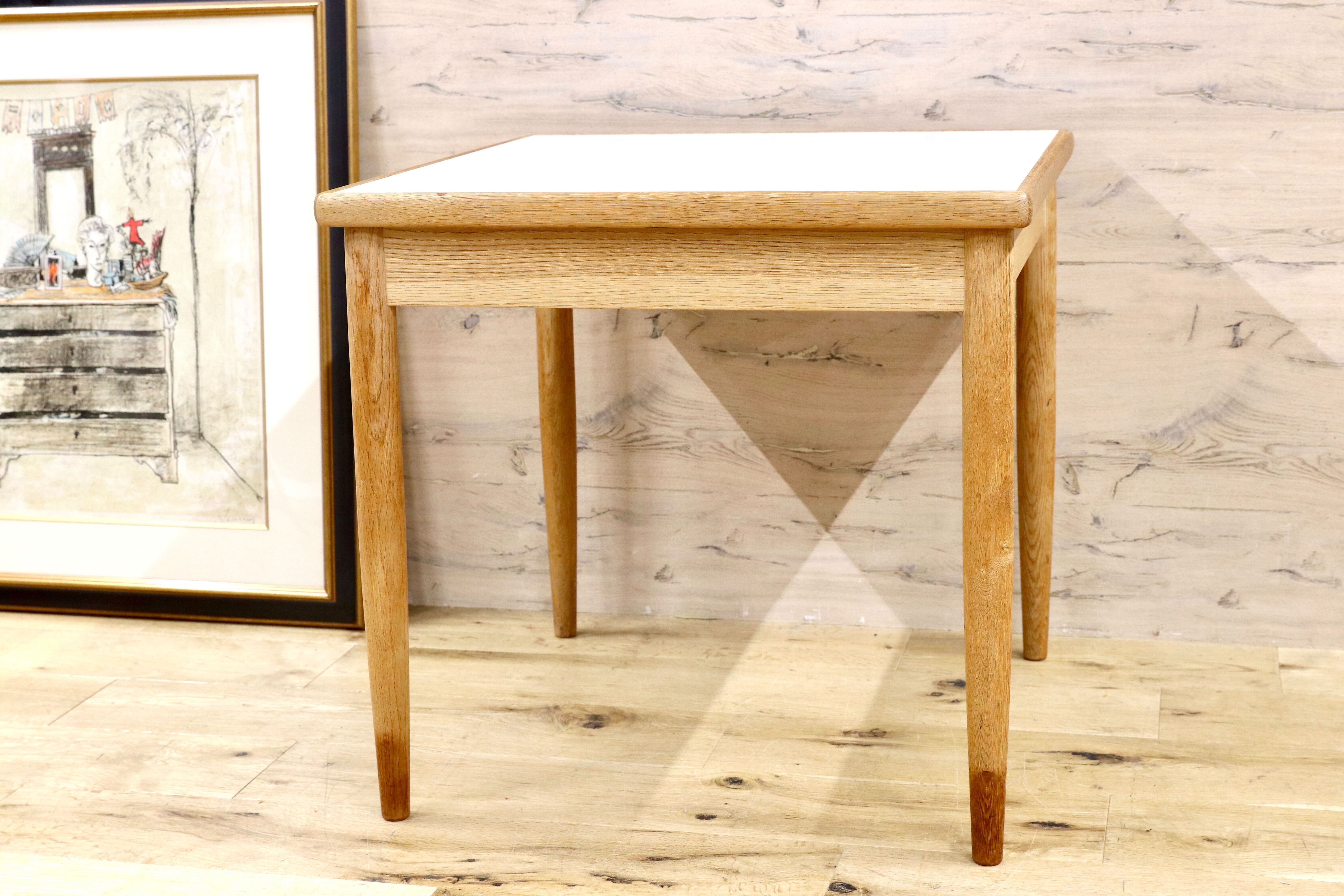 オールドカリモク 台 シェルフ レトロ家具 古家具 ビンテージサイド