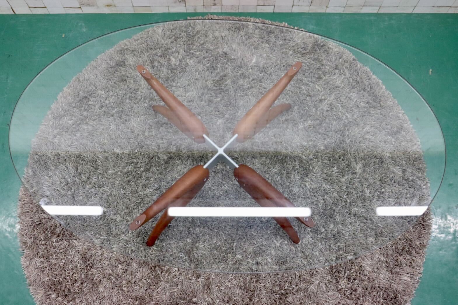 GMFT281○porada / ポラダ DENUO デヌオ センターテーブル ガラス