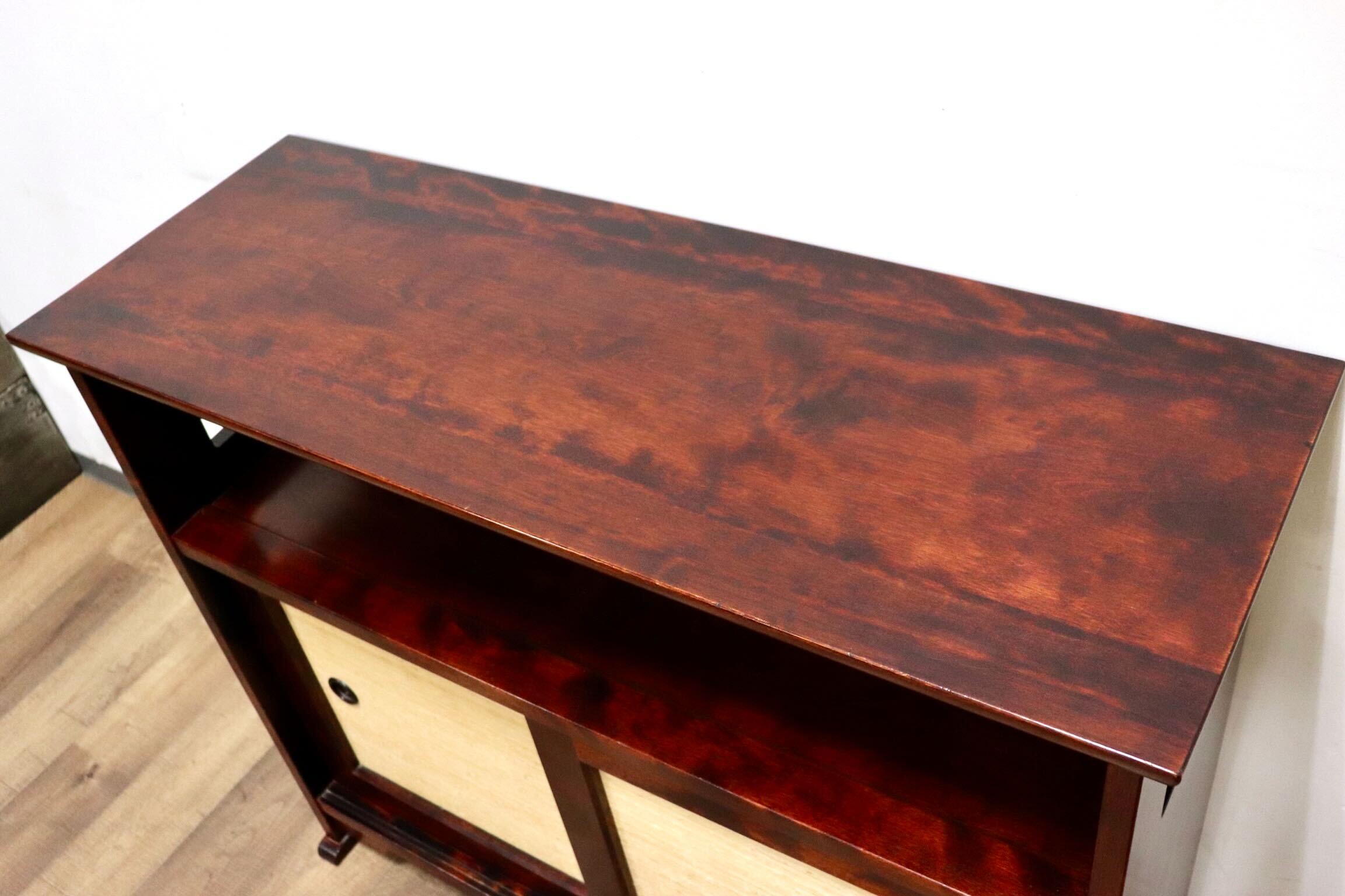 GMHS218○九州民芸家具 茶棚 飾り棚 サイドボード リビングボード