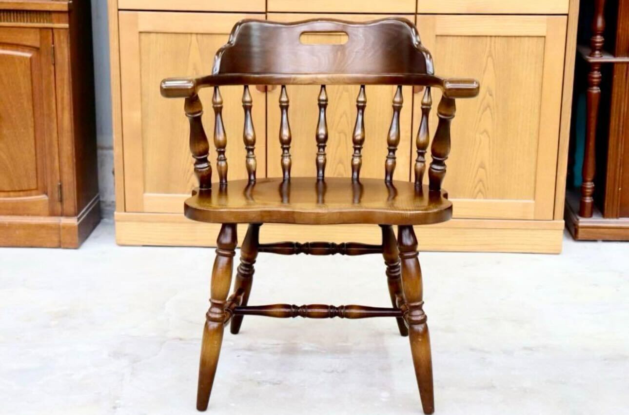 GMHS591C○飛騨産業 / HIDA キツツキ ウィンザーチェア ダイニング