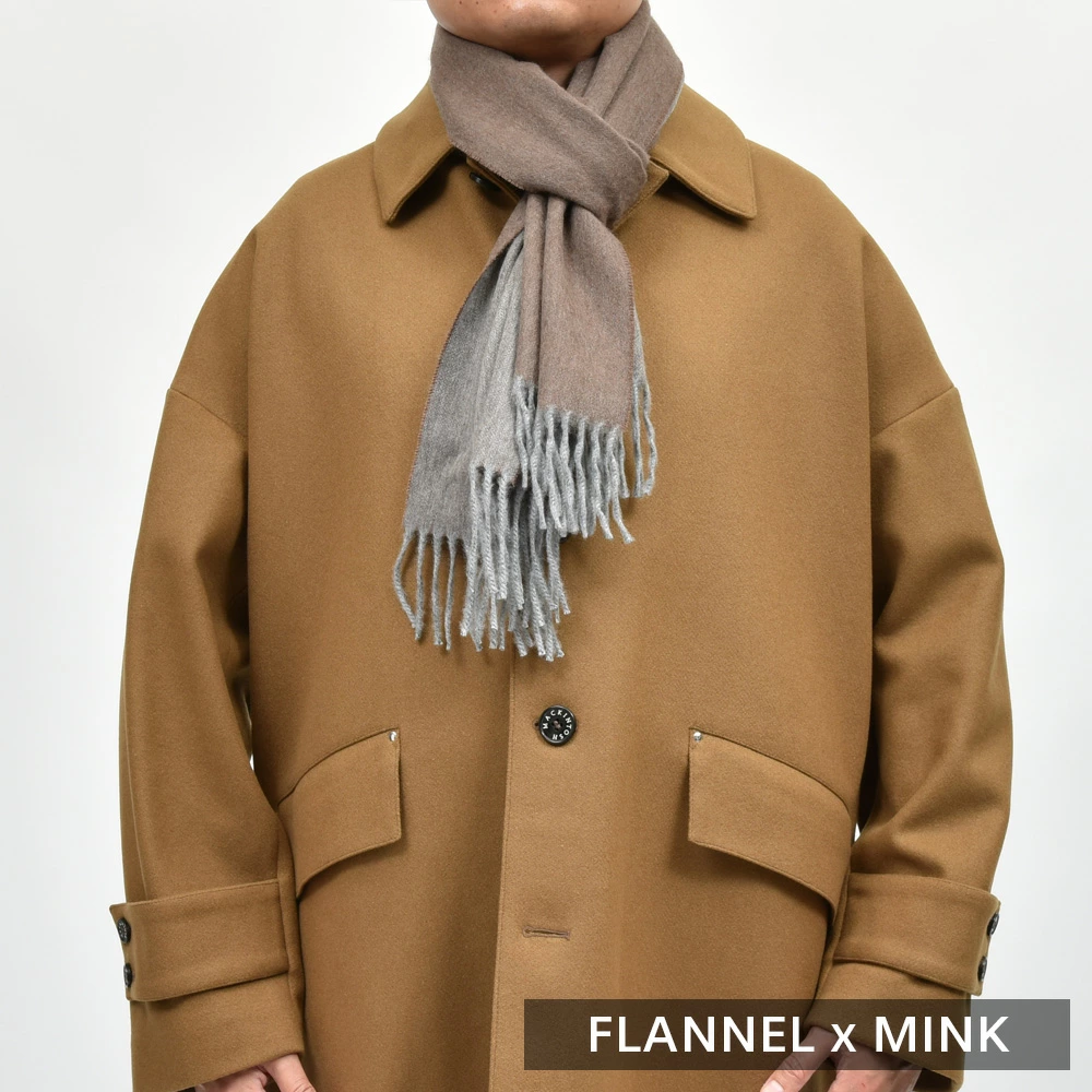 首元に極上を！BEGG X CO(ベグアンドコー) カシミアストール2型