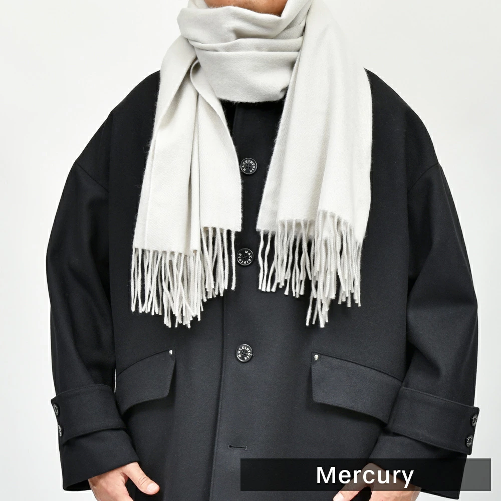 首元に極上を！②BEGG X CO(ベグアンドコー) カシミアストール4型