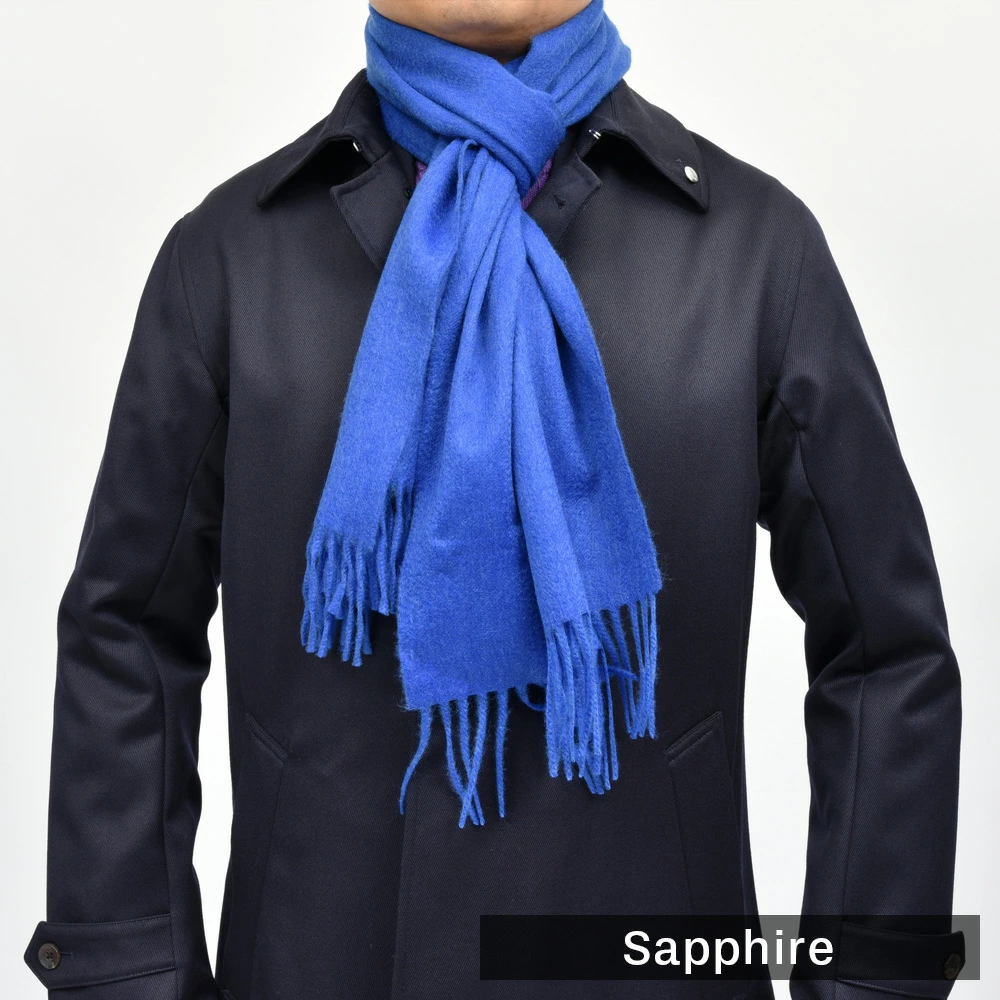 首元に極上を！②BEGG X CO(ベグアンドコー) カシミアストール4型