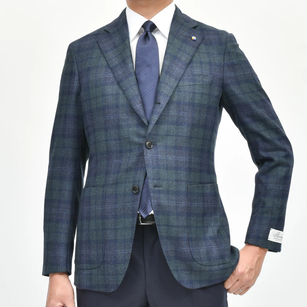 ラグジュエリーの極み。Belvest(ベルベスト) ジャケット2型スーツ1型