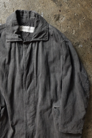 C-2. Balmacaan Coat. Tea Dye. Andrew Driftwood. « GULLAM グラム