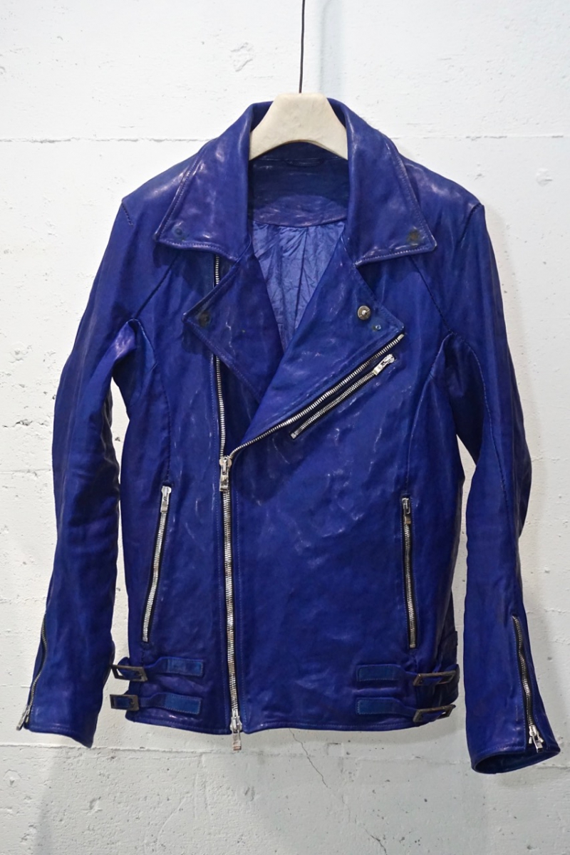 12511-41587S. Horse Leather Double Breast Moto Lined MB-2S. 41N-OC