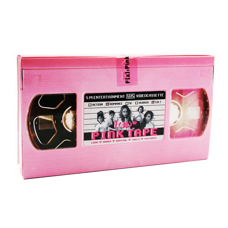 F(x) Pink Tape CD + Photobook + Card - Limited Edition