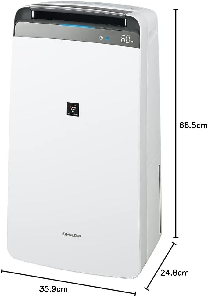 月額6,980円レンタルプラン：シャープ 衣類乾燥除湿機 CV-P180-W