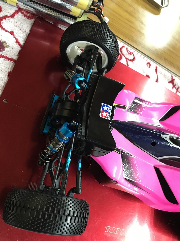 タミヤDB01ドゥルガをレストアしてちゃんと走らせる③ TD4と競争だ