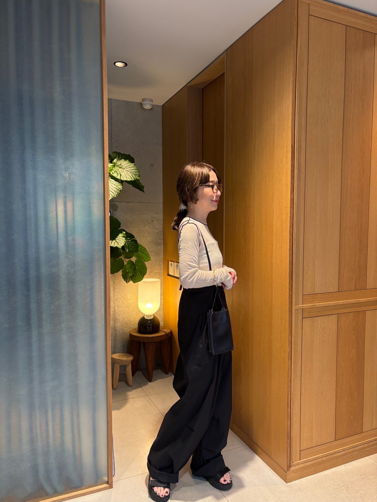 pre order＞strap suspender pants – hholic