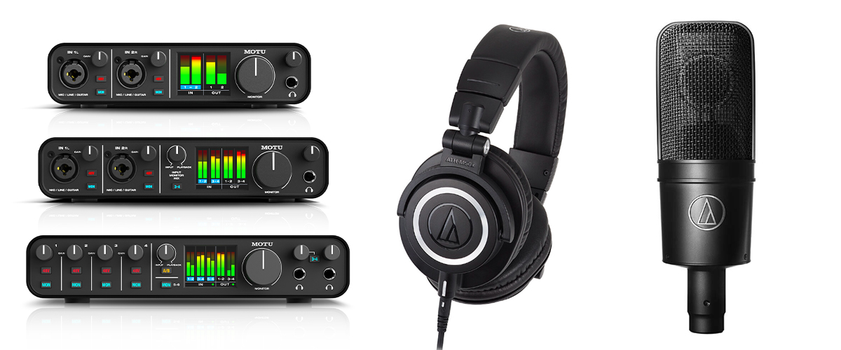 MOTU ミュージシャンセット - MOTU | 株式会社ハイ・リゾリューション