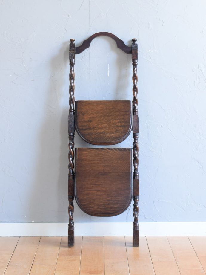 折り畳み式の英国アフタヌーンティー用の家具、美しいツイストの