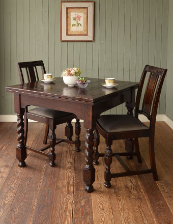 1930年代のアンティーク ドローリーフ テーブル(k-689-f