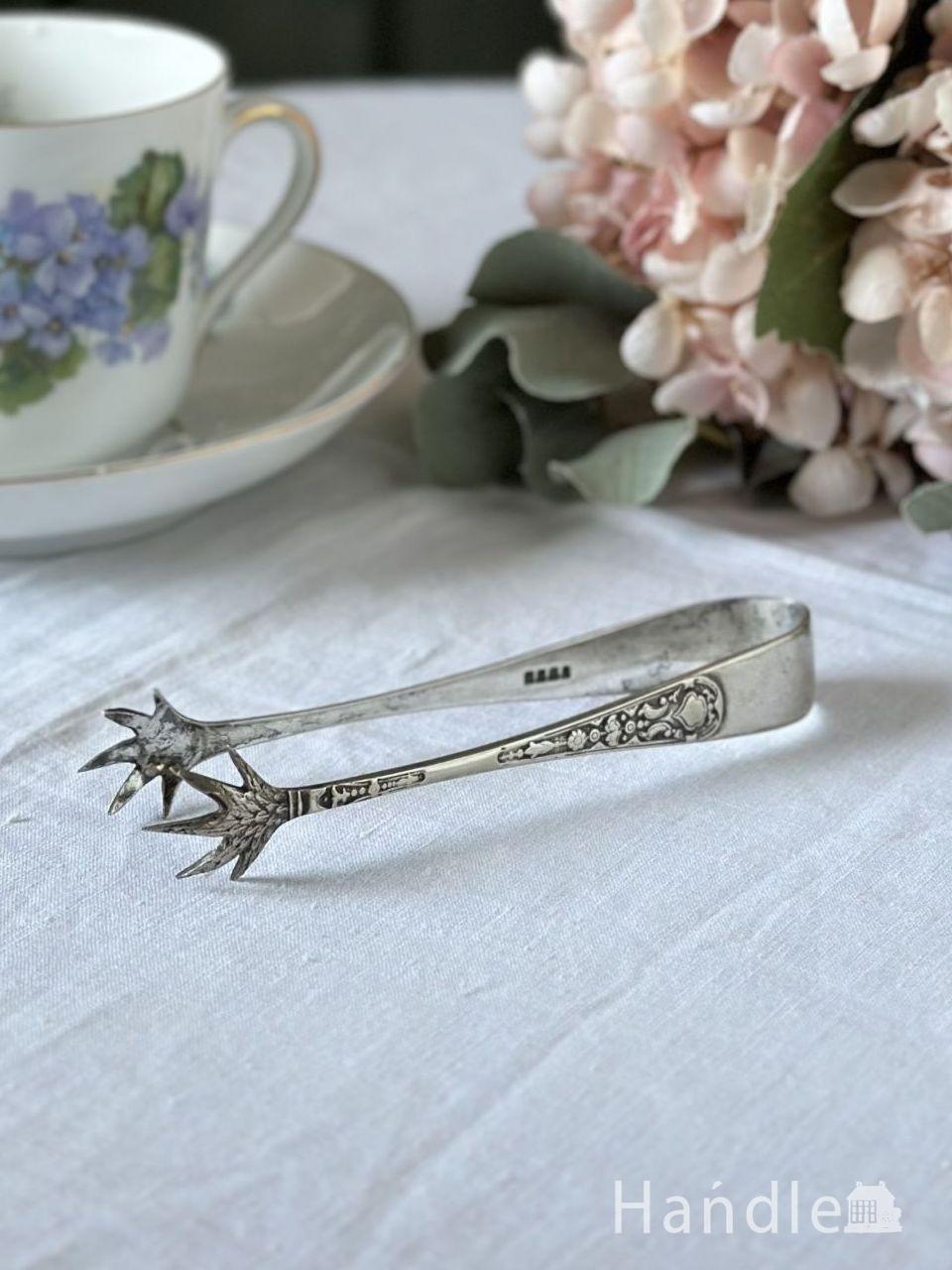 英国から届いたアンティークの銀のカトラリー、シルバープレートの